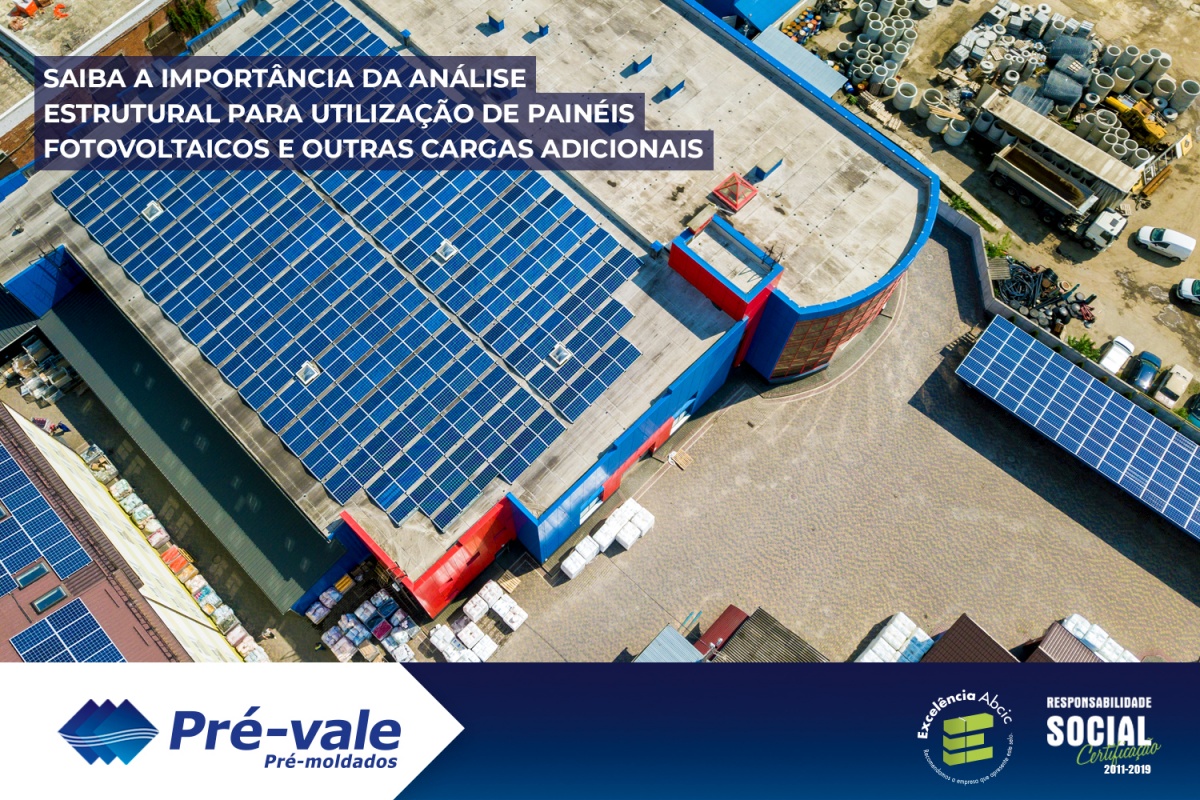 Saiba a importância da análise estrutural para utilização de painéis fotovoltaicos e outras cargas adicionais