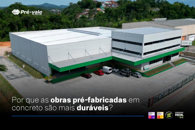 Por que as obras pré-fabricadas em concreto são mais duráveis?