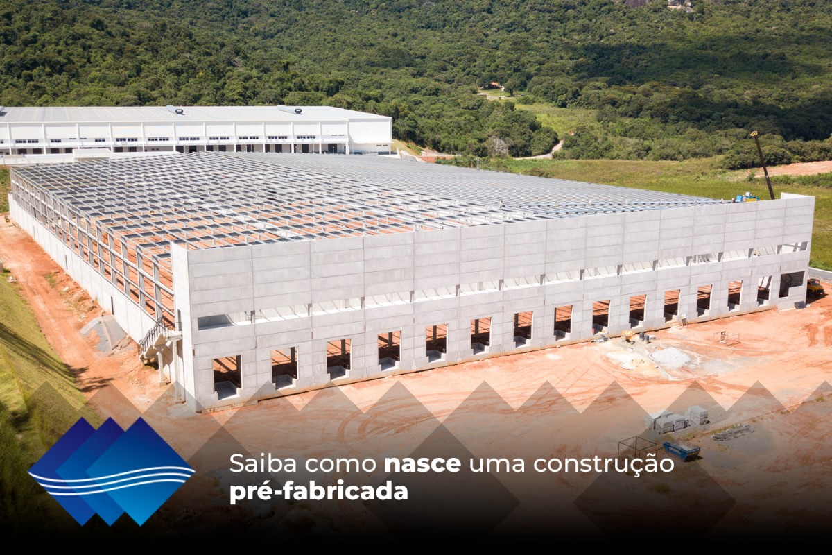 Saiba como nasce uma construção pré-fabricada 