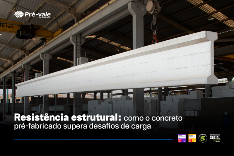 Resistência estrutural: como o concreto pré-fabricado supera desafios de carga