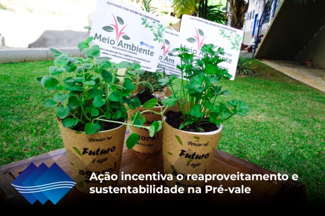 Ação incentiva o reaproveitamento e sustentabilidade na Pré-vale