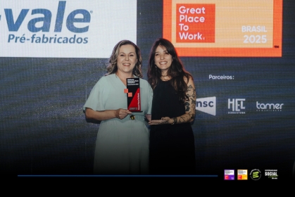 Pré-vale é premiada pelo 3º ano consecutivo como uma das melhores empresas para se trabalhar em SC 