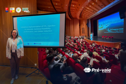 Pré-vale apresenta projeto no 7th fib Congress, em Lisboa, um dos principais eventos mundiais de engenharia e concreto